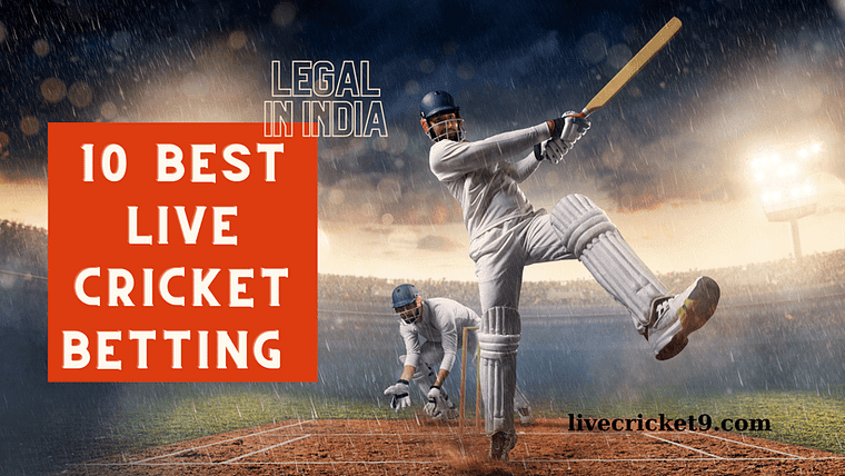 legal live cricket betting sites in India