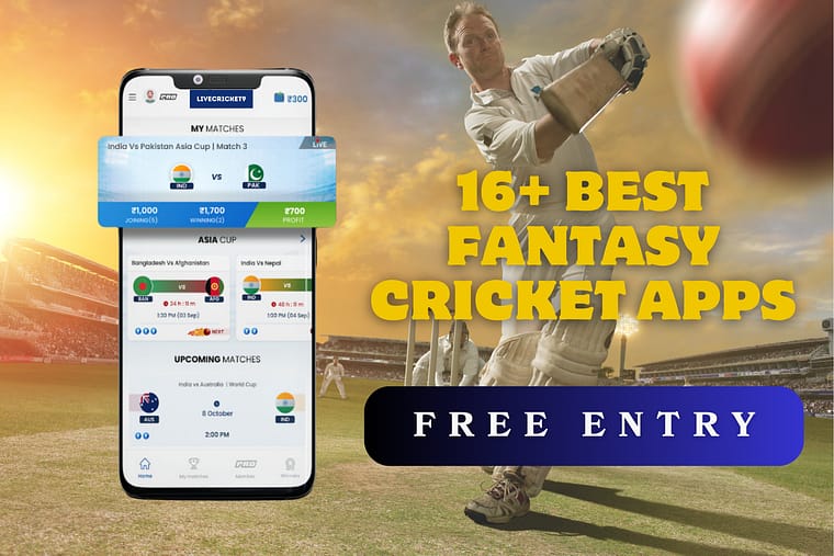 free entry fantasy cricket app