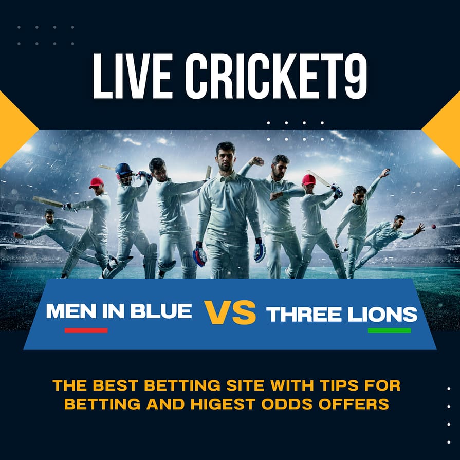 Dark Blue Modern Cricket Match Instagram Post